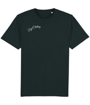 Dyd Clothing - (front design/tilted/white text) - unisex tshirt