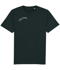 Dyd Clothing - (front design/tilted/white text) - unisex tshirt