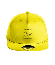 On The Grind - (black embroidery) - snap back cap
