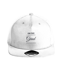 On The Grind - (black embroidery) - snap back cap
