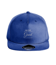 On The Grind - (white embroidery) - snap back cap