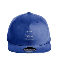 On The Grind - (white embroidery) - snap back cap