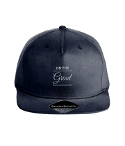 On The Grind - (white embroidery) - snap back cap