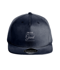 On The Grind - (white embroidery) - snap back cap