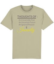 Thoughts of Insanity - (front design) - unisex tshirt