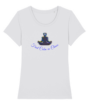 Find Calm in Chaos - (front design) - women’s fitted tshirt