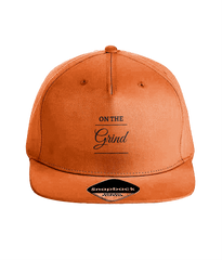 On The Grind - (black embroidery) - snap back cap