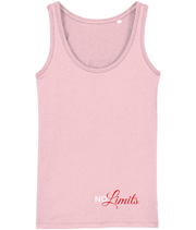 NO Limits (front/lower design) – women’s fitted vest