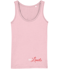 NO Limits (front/lower design) – women’s fitted vest