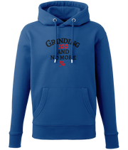 Grinding 100 and No More Percent - (front design) - unisex hoodie