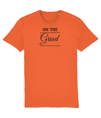 On The Grind - (front design/black text) - unisex tshirt