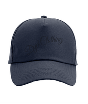 Dyd Clothing - (black embroidery) - curved peak cap