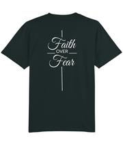 Faith Over Fear - (front/back design) - unisex tshirt