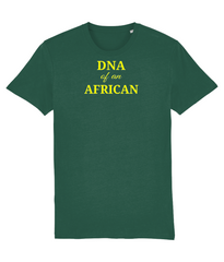 DNA of an African - (front design) - unisex tshirt