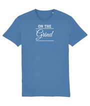 On The Grind - (front design/white text) – unisex tshirt