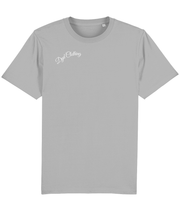 Dyd Clothing - (front design/tilted/white text) - unisex tshirt