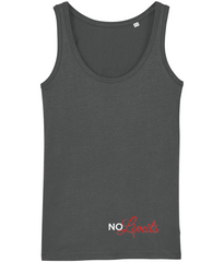 NO Limits (front/lower design) – women’s fitted vest