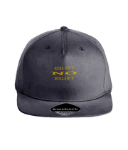 Real Sh*t No Bullsh*t (yellow embroidery) - snap back cap