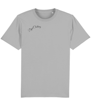 Dyd Clothing - (front design/tilted/black text) - unisex tshirt