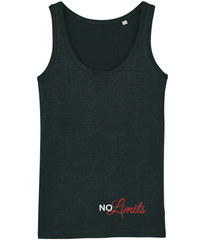 NO Limits (front/lower design) – women’s fitted vest