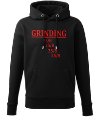 Grinding 25/8 - (front design) - unisex hoodie