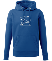 On The Grind - (front design/white text) - unisex hoodie