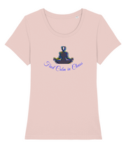 Find Calm in Chaos - (front design) - women’s fitted tshirt