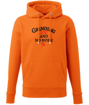 Grinding 100 and No More Percent - (front design) - unisex hoodie