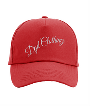 Dyd Clothing (white embroidery) - curved peak cap