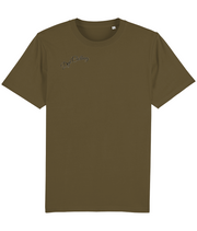 Dyd Clothing - (front design/tilted/black text) - unisex tshirt
