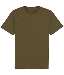 Dyd Clothing - (front design/tilted/black text) - unisex tshirt