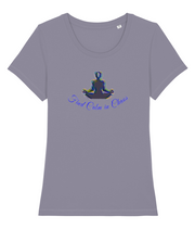 Find Calm in Chaos - (front design) - women’s fitted tshirt