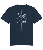 Faith Over Fear - (front/back design) - unisex tshirt