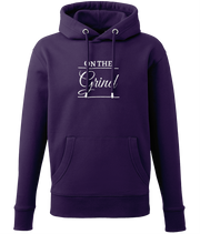 On The Grind - (front design/white text) - unisex hoodie