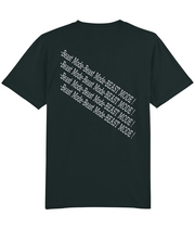 Beast Mode (front/back design, white text on black) - unisex tshirt