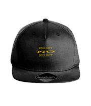 Real Sh*t No Bullsh*t (yellow embroidery) - snap back cap