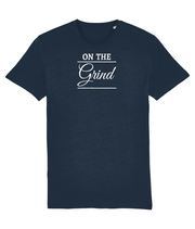 On The Grind - (front design/white text) – unisex tshirt