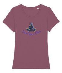 Find Calm in Chaos - (front design) - women’s fitted tshirt