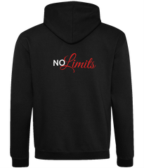 No Limits - (2 colour/front/back design) - unisex hoodie
