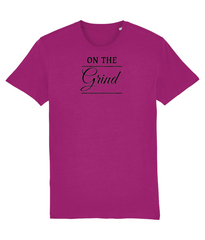 On The Grind - (front design/black text) - unisex tshirt