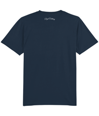 Dyd Clothing - (front design/tilted/white text) - unisex tshirt