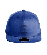 On The Grind - (black embroidery) - snap back cap