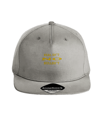 Real Sh*t No Bullsh*t (yellow embroidery) - snap back cap