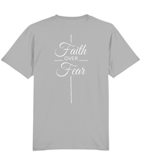 Faith Over Fear - (front/back design) - unisex tshirt