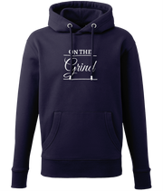 On The Grind - (front design/white text) - unisex hoodie