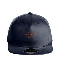 Real Sh*t No Bullsh*t - (maroon embroidery) - snap back cap